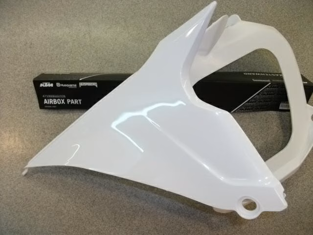 KTM Air Box Part White
