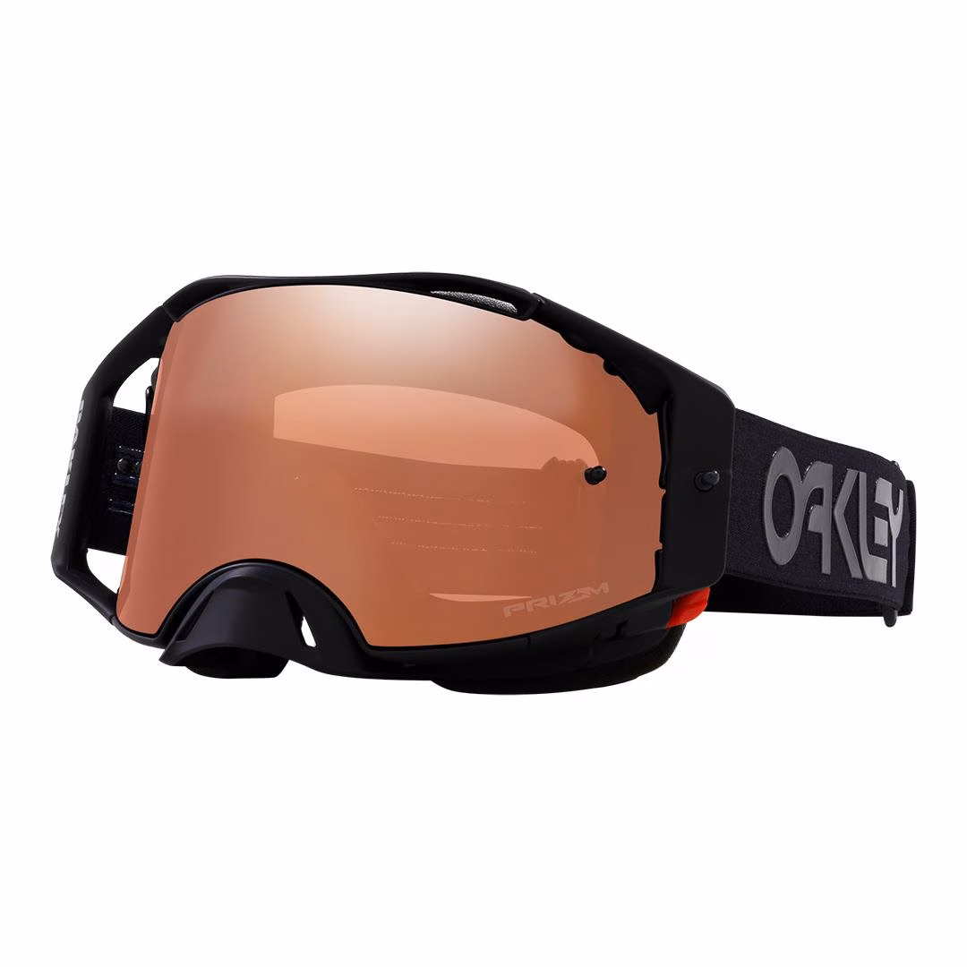 Oakley AirBrake Motocross Goggle Blackout B1B w/ PRIZM Black - Image 1