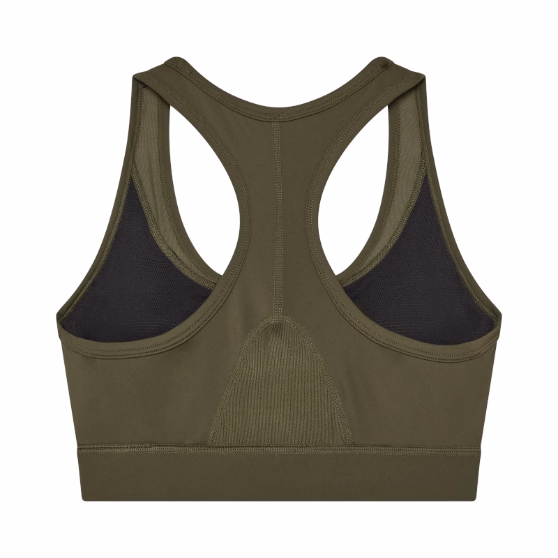 Fox Motive Bra Olive Green