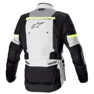 Alpinestars Bogota Pro Drystar Adventure Jacket Ice Grey/Dark Grey/Yellow Fluoro - Image 2