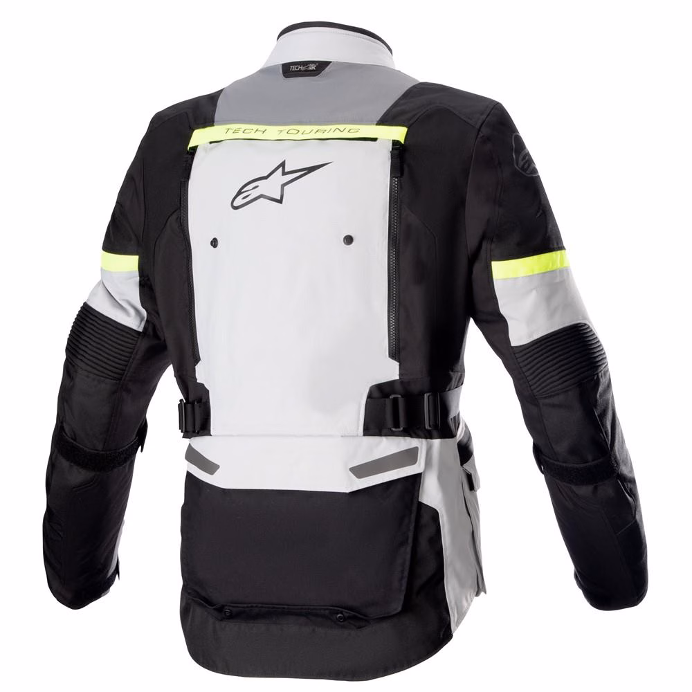 Alpinestars Bogota Pro Drystar Adventure Jacket Ice Grey/Dark Grey/Yellow Fluoro