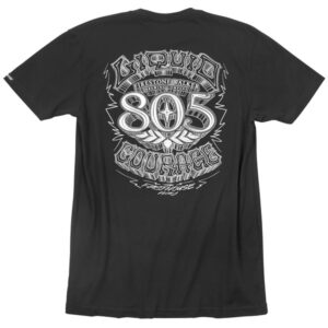 Fasthouse 805 Liquid Courage Tee - Black - Image 1