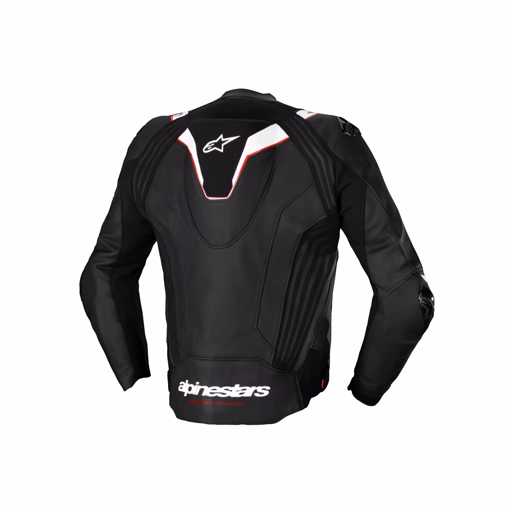 Alpinestars Missile v3 Ignition Leather Road Jacket Black/White