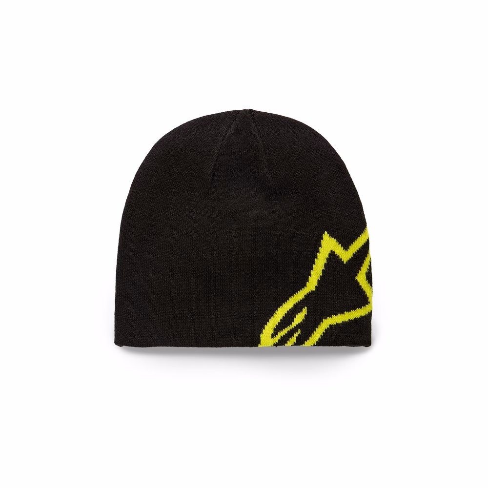 Alpinestars Corp Shift Beanie Black/Hi Viz Yellow