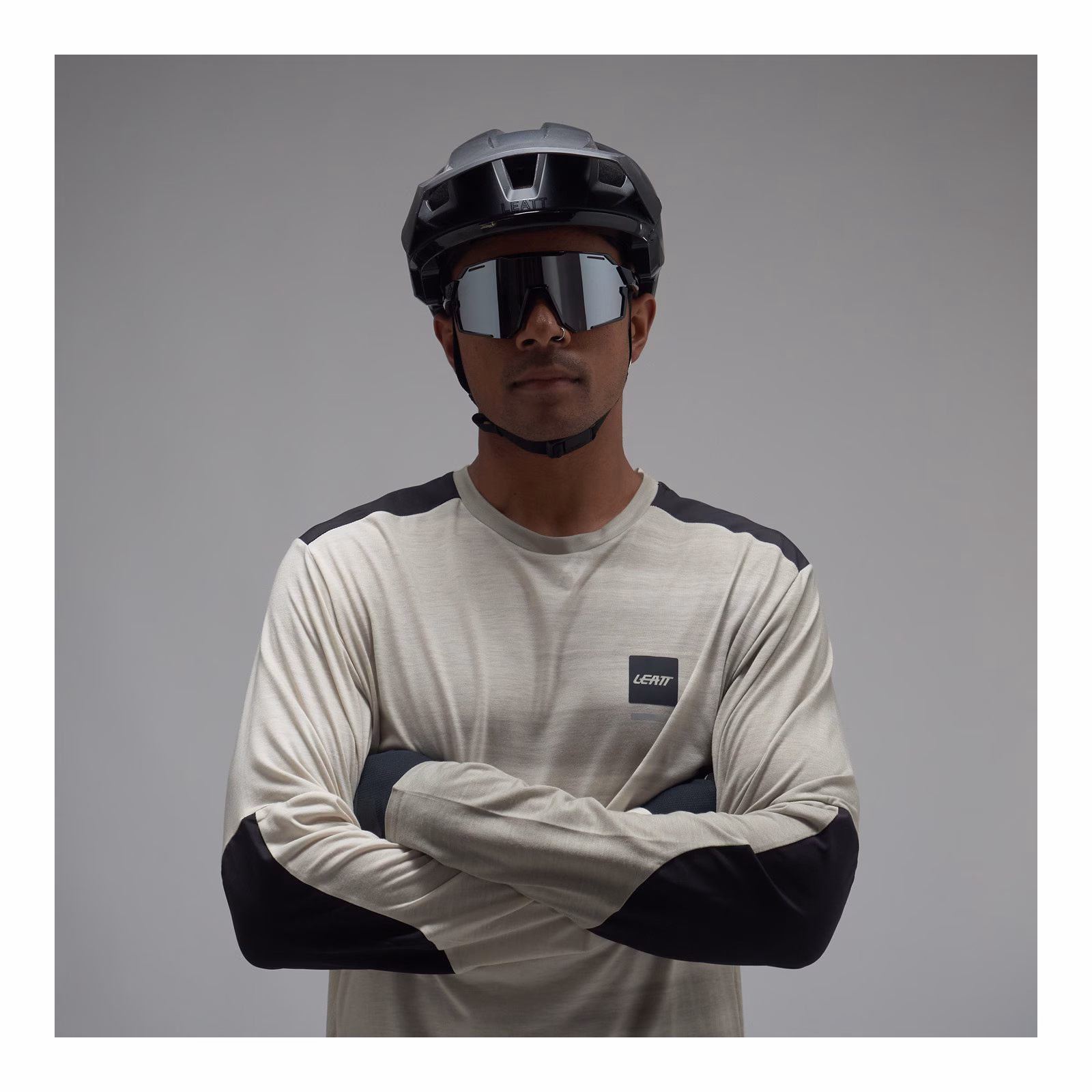 Leatt Rideviz Pro Sunglasses - Black Iriz Silver (17 VLT) - Image 7
