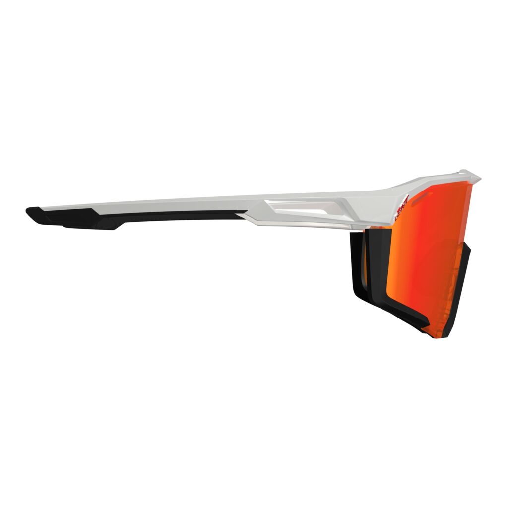 Leatt Speedviz Pro Sunglasses - Black / White Iriz Cryztal Red (1 VLT)