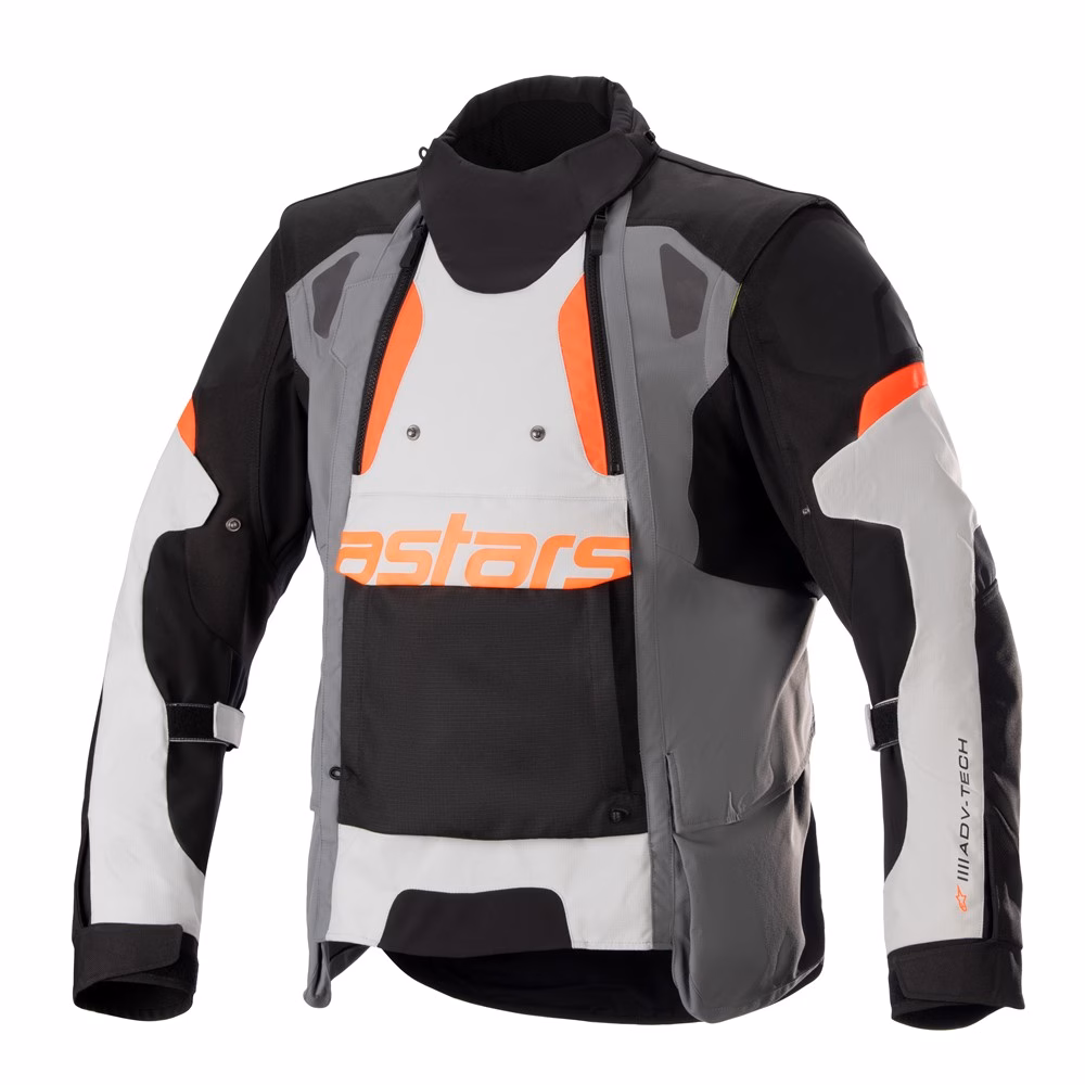 Alpinestars Halo Drystar Adventure Jacket Dark Gray/Ice Gray/Black
