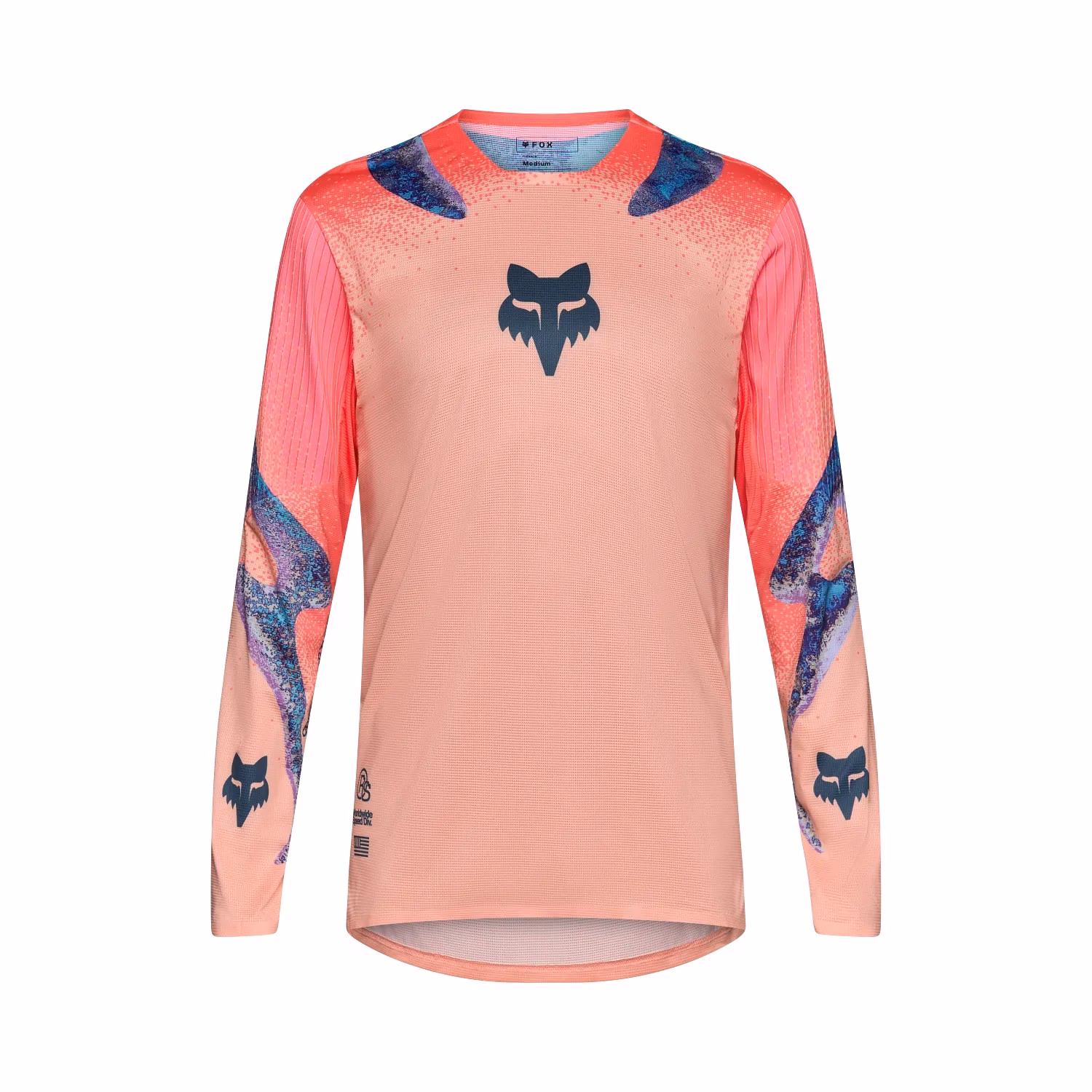 Fox Flexair MTB Jersey Vision LE Peach - Image 5