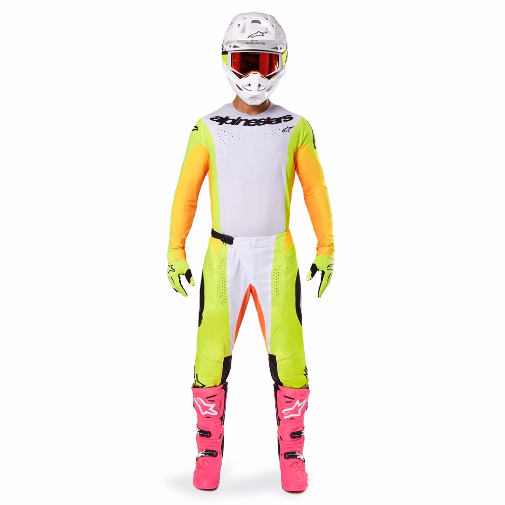 Alpinestars Techstar Melt Motocross Pants Yellow/Black