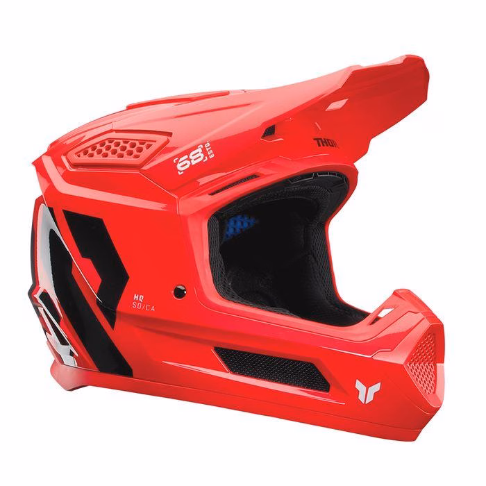 Thor Fleet Forge Motocross Helmet Youth Red