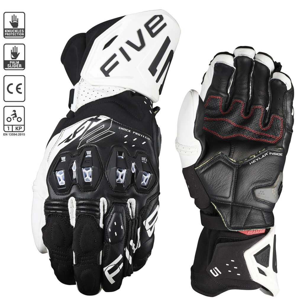 Five RFX2 EVO Road Gloves Black/White