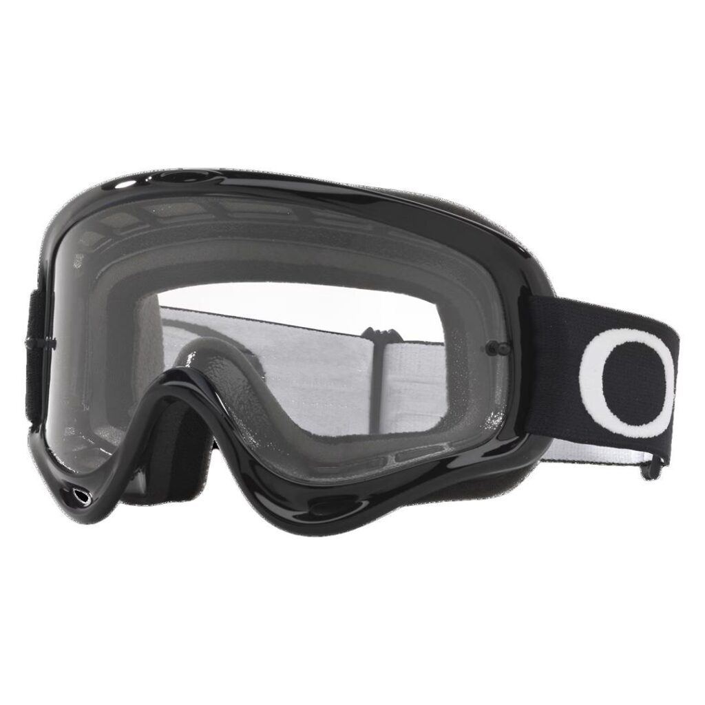 Oakley XS O-Frame Motocross Goggles JetBlack w/ DkGrey & Clear Sand