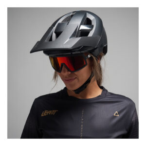 Leatt Madviz One Sunglasses - Black / White Iriz Red (15 VLT) - Image 9