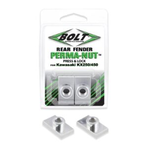 Bolt Rear Fender Perma Nuts Fits Kawasaki KX250 / 450 - Image 2