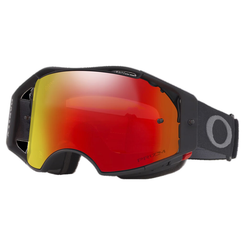 Oakley AirBrake MTB Goggle Blk/Gunmetal w/ PRIZM Trail Torch