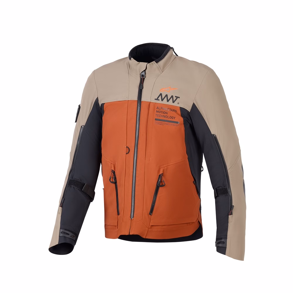 Alpinestars AMT-8 Stretch XF Drystar Jacket Walnut/Rust/Black