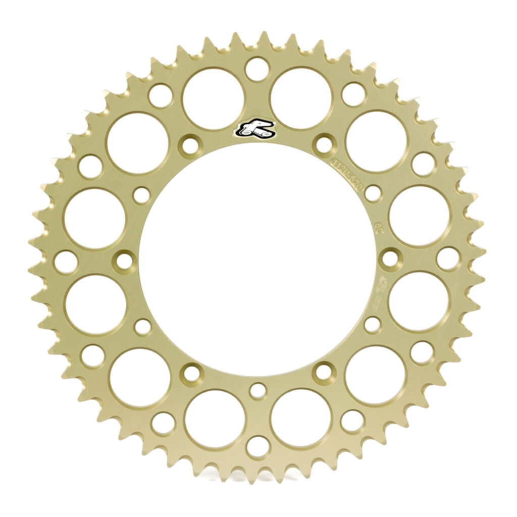 Renthal Sprocket Rear Hard Anodised 51T Suz 7075 T6 Grooved