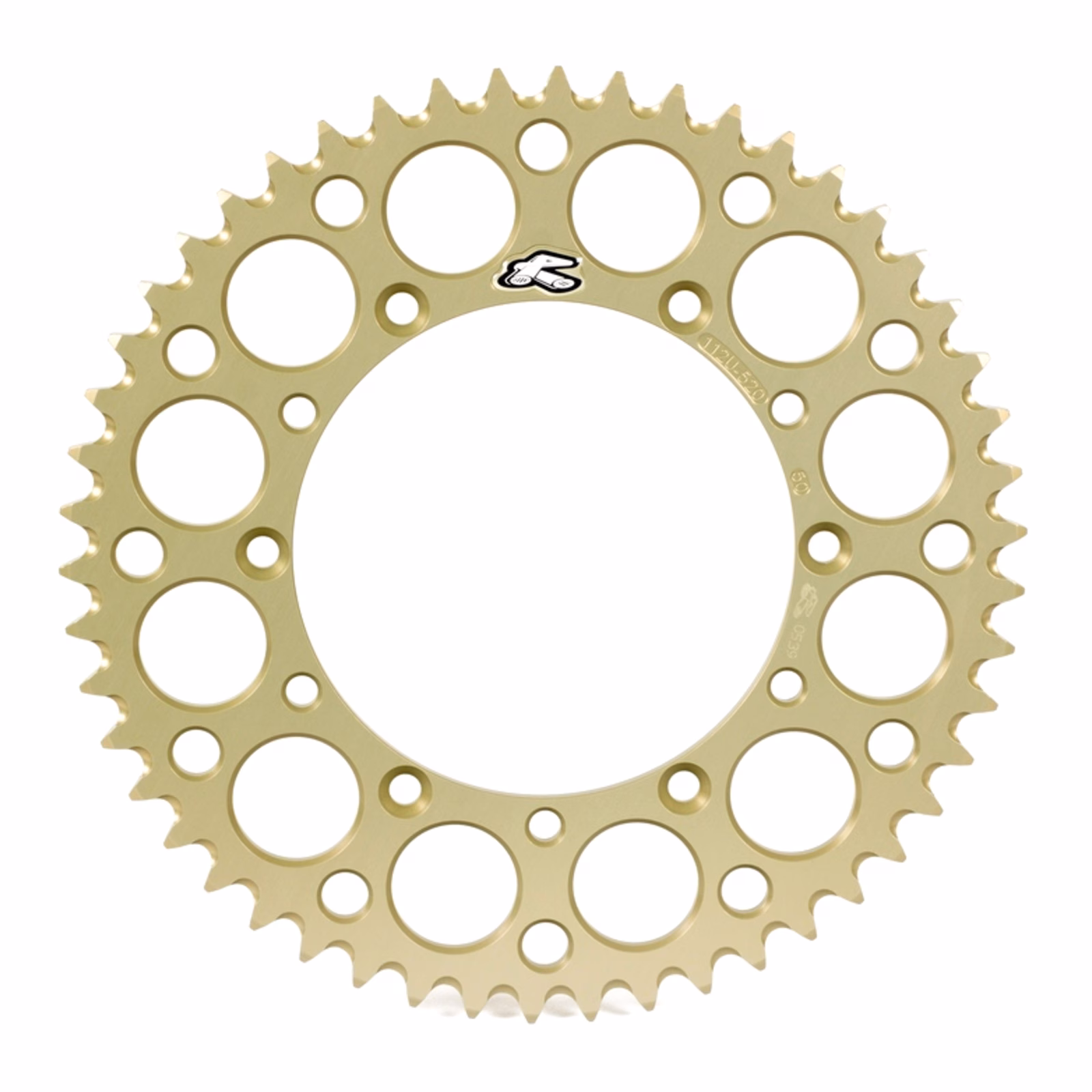 Renthal Sprocket Rear Hard Anodised 51T Suz 7075 T6 Grooved - Image 1