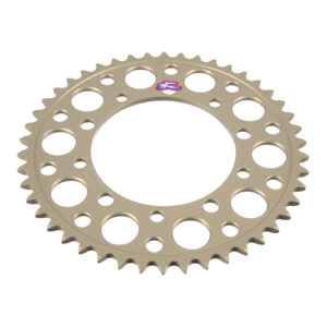 Renthal Sprocket Rear Silver 46t Alloy 7075 T6 Grooved Suzuki - Image 2