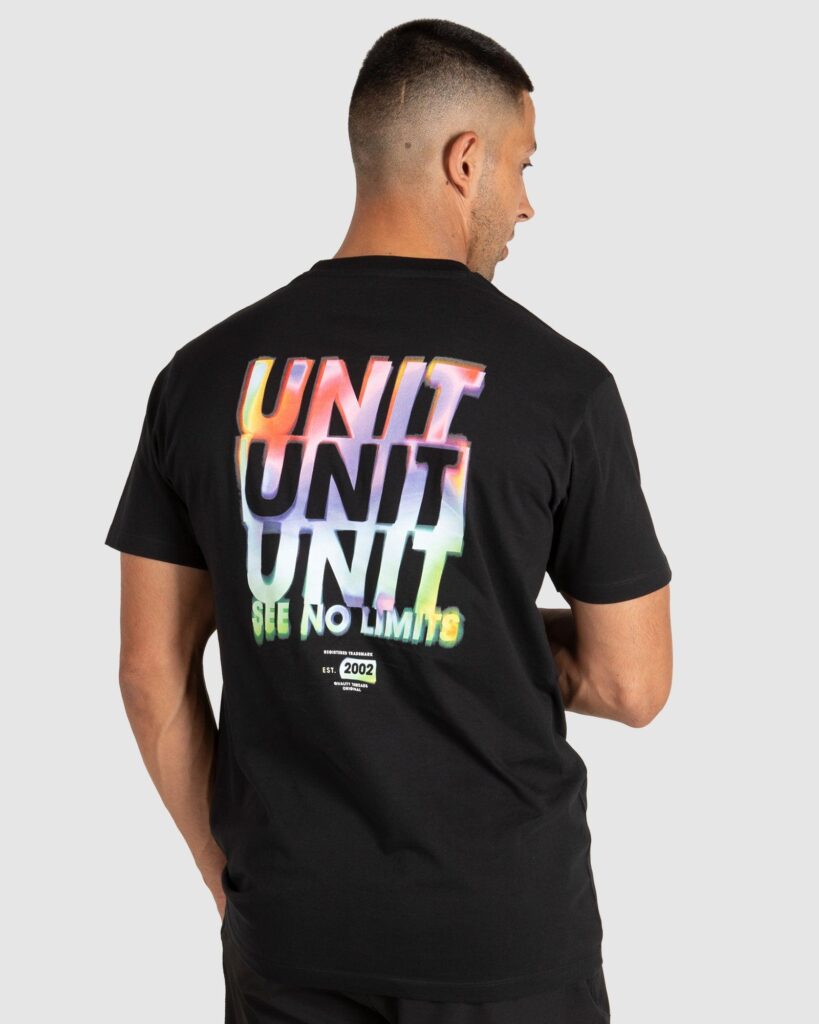 Unit Vivid Tee Black