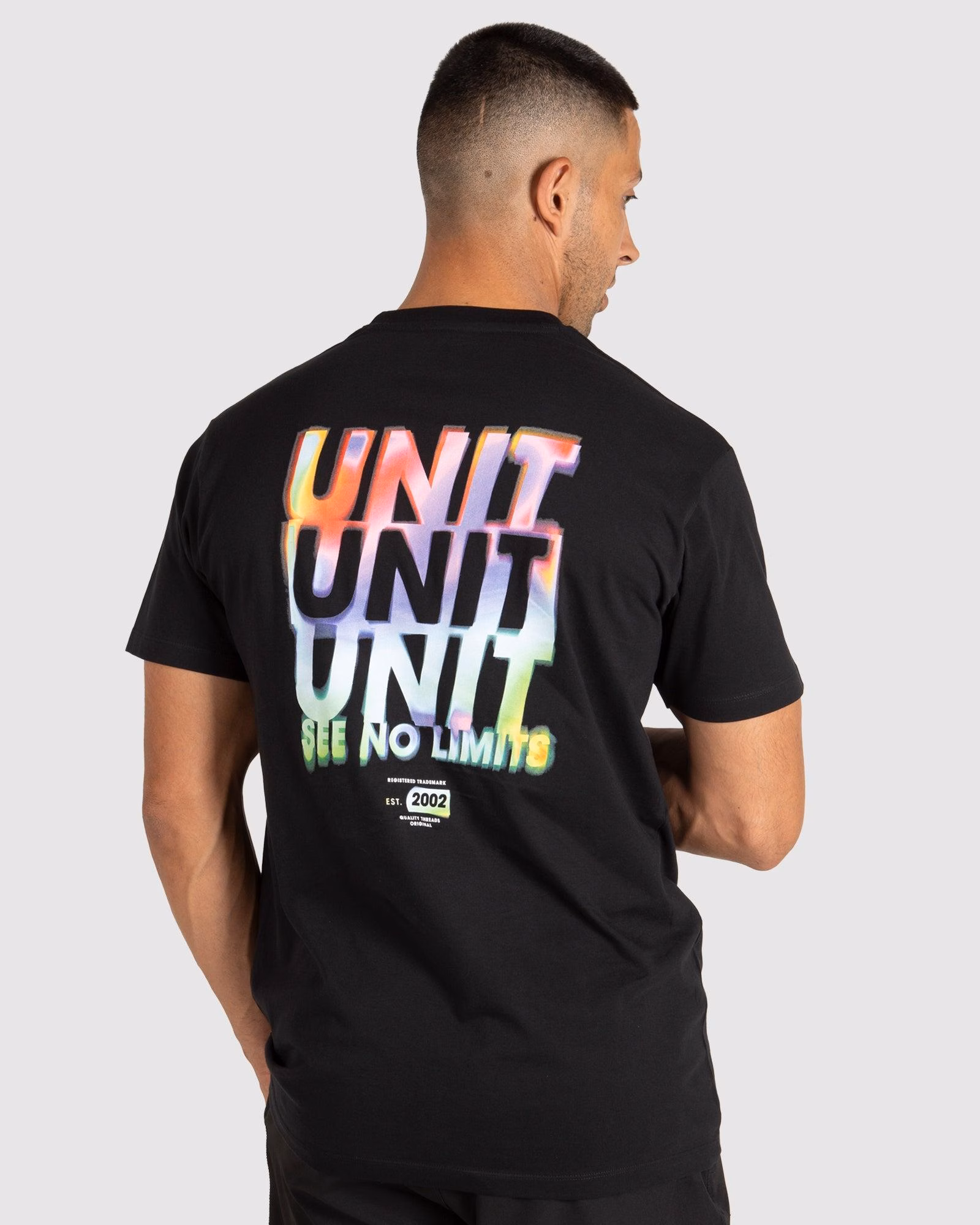 Unit Vivid Tee Black - Image 2