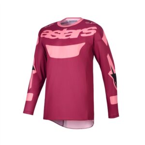 Alpinestars Racer Riway Motocross Jersey Dark Red/Coral - Image 1