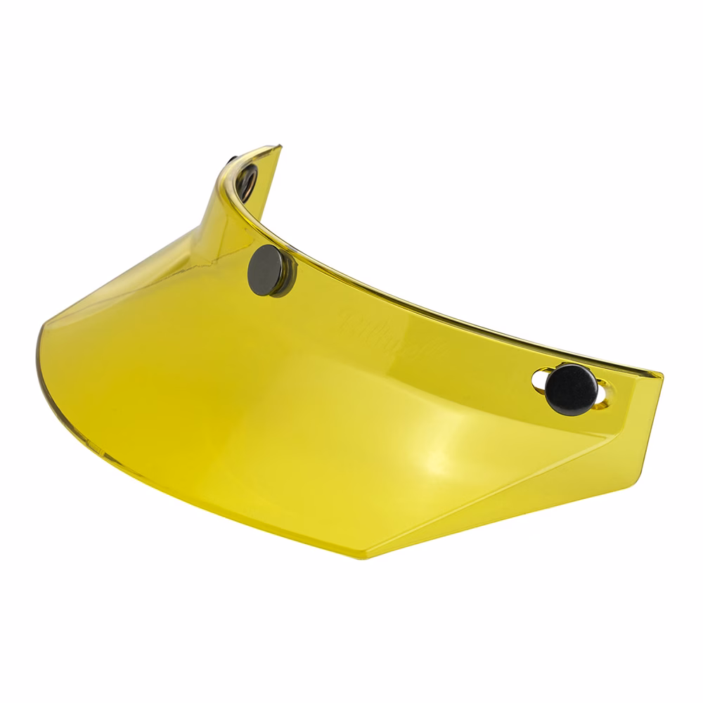 BILTWELL GRINGO/UNIVERSAL 3 DOME PEAK [YELLOW TRANSLUCENT] NS