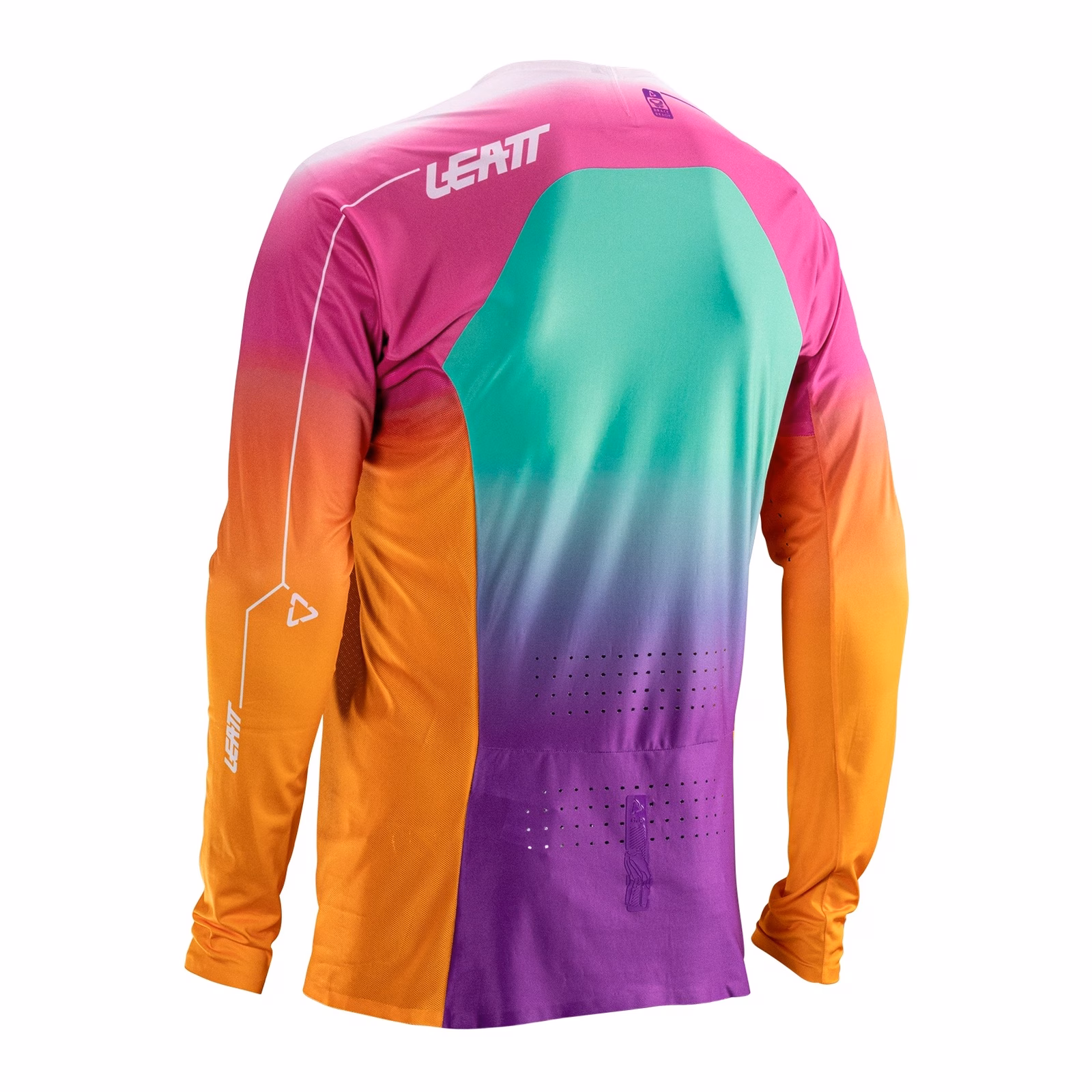 Leatt 5.5 UltraWeld Motocross Jersey Pinata Teal - Image 2