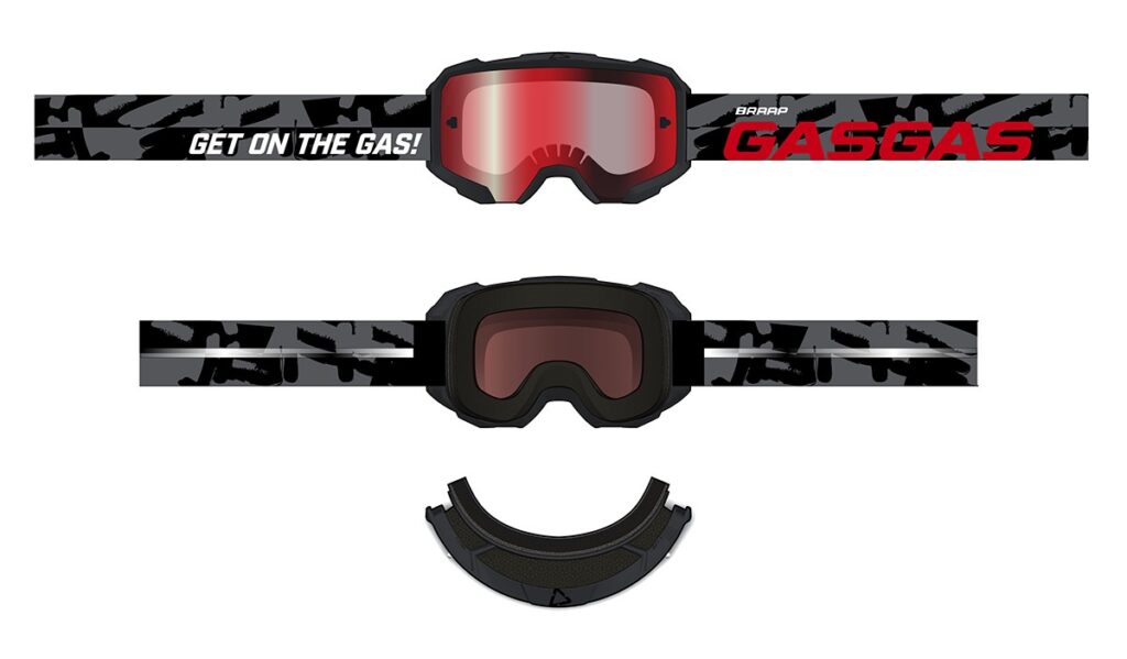 GasGas Velocity 4.5 Motocross Goggles Black