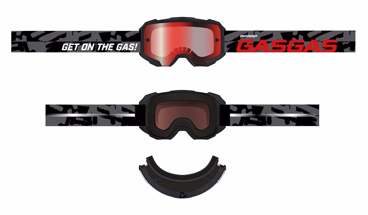 GasGas Velocity 4.5 Motocross Goggles Black - Image 1