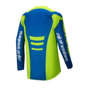 Alpinestars Fluid Haul Motocross Jersey Yellow Fluoro/Blue - Image 2