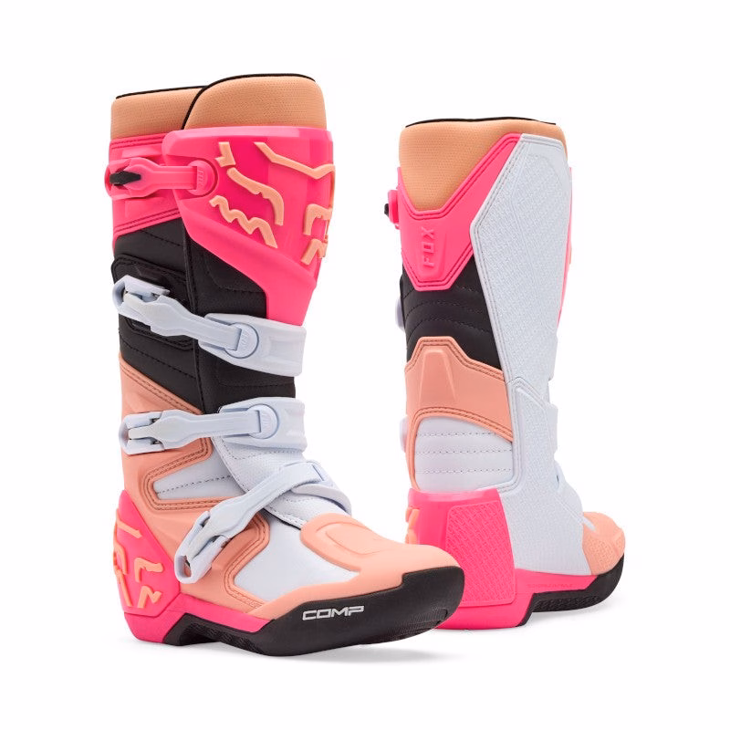 Fox W Comp Motocross Boots Ladies Pink/Pink