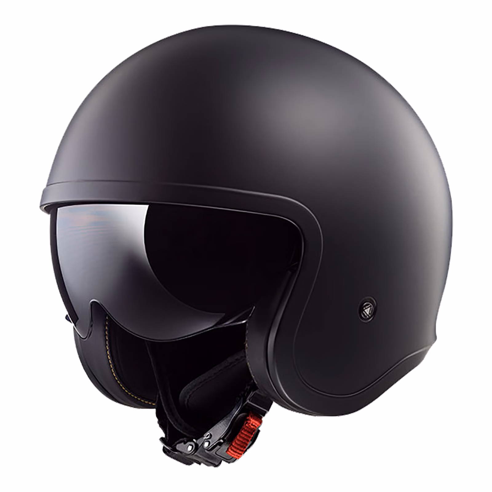 LS2 OF599 Spitfire II Open Face Helmet Matte Black - Image 1