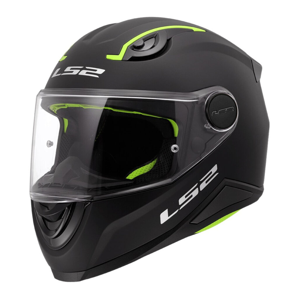 LS2 FF812 Kid Road Helmet Matte Black