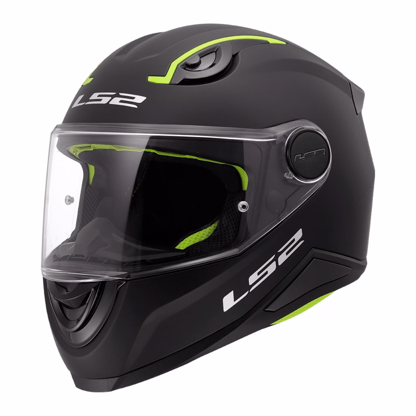 LS2 FF812 Kid Road Helmet Matte Black - Image 1