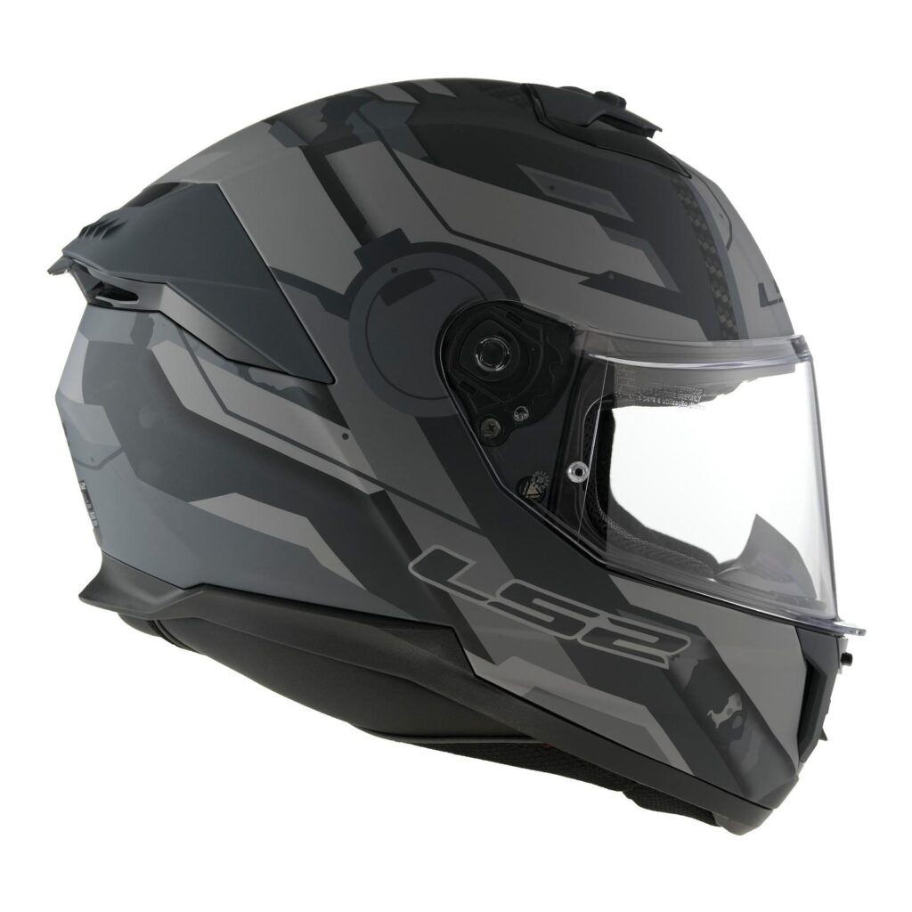 LS2 FF808 Stream II Shadow Road Helmet Matte Titanium / Grey