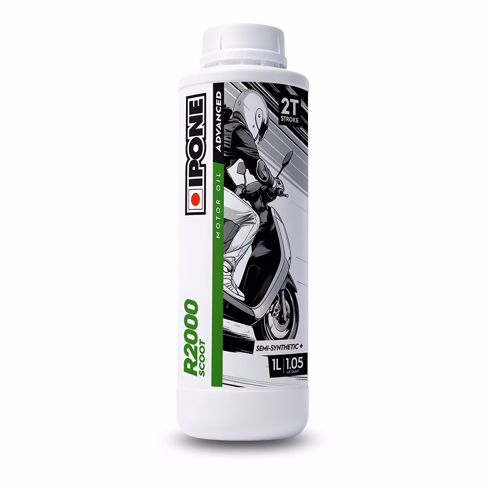 IPONE 1L R2000 Scoot Semi Synthetic Oil Scented