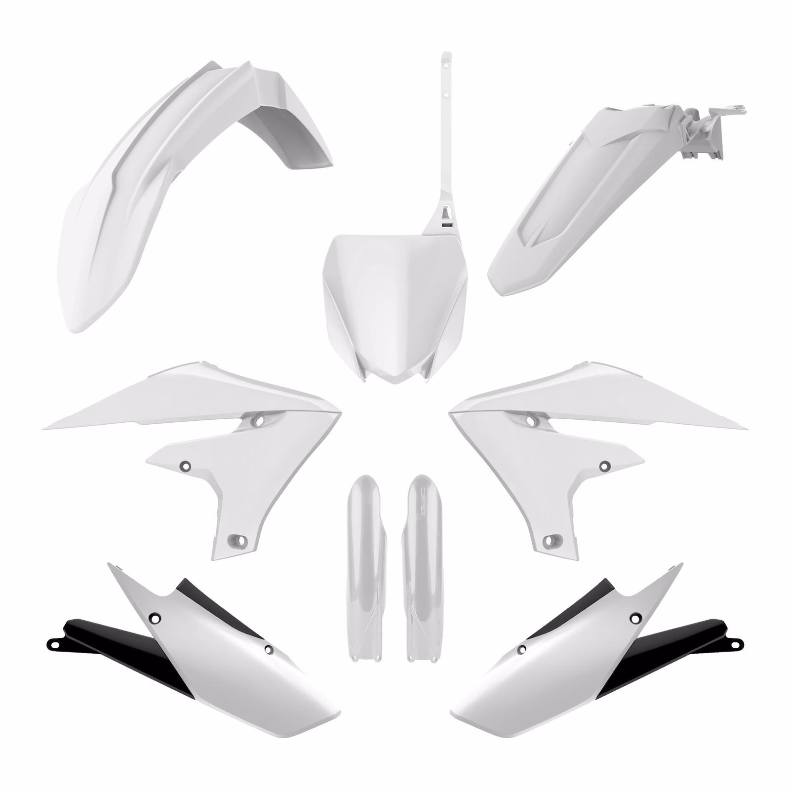 Polisport Full Kit YZ250F ('19-'23) YZ450F ('18-'22) - White - Image 1