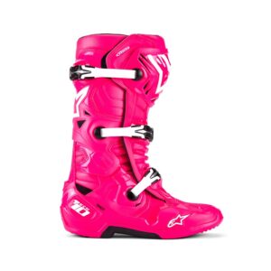 Alpinestars Tech-10 Motocross Boots Diva Pink/White - Image 2