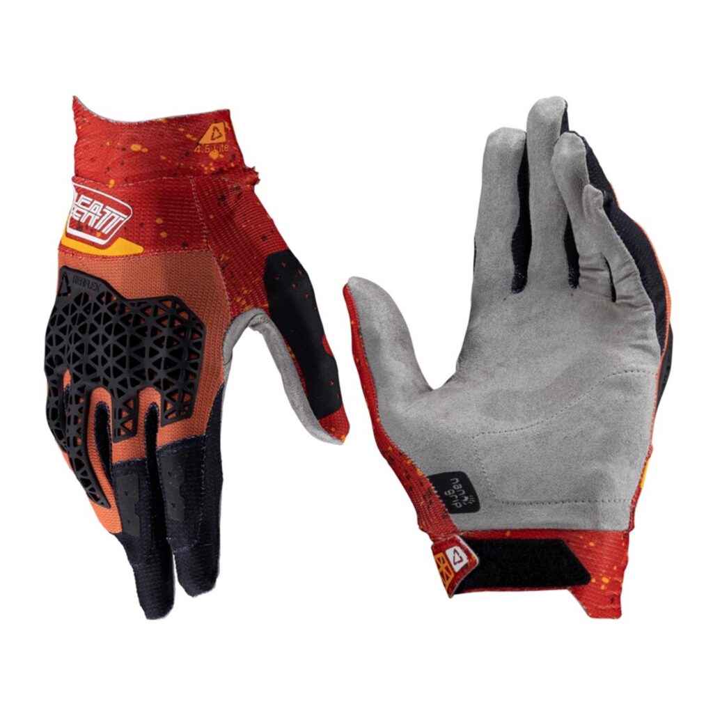 Leatt 4.5 Lite Motocross Gloves Burn