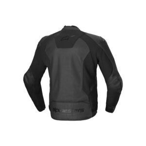 Alpinestars Faster v3 Leather Road Jacket Black/Black - Image 2