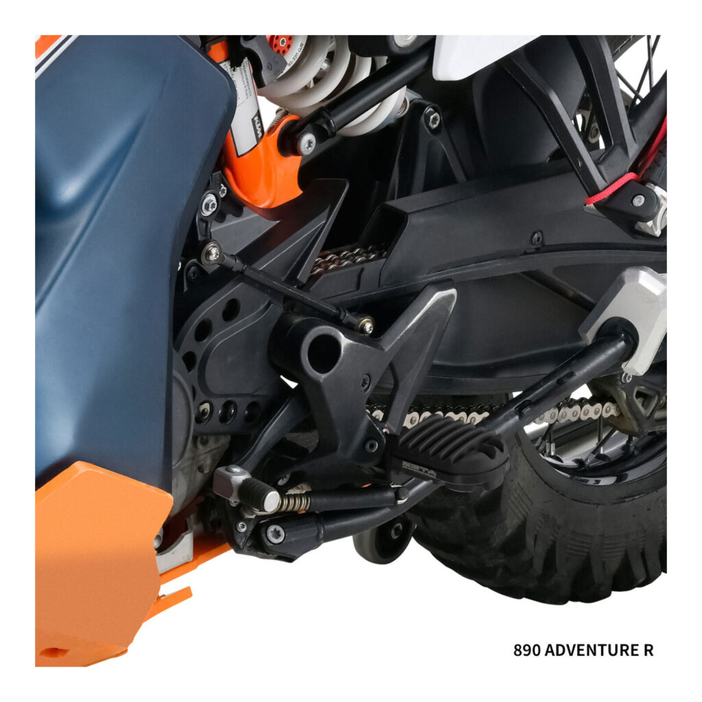 Zeta Adventure Foot Pegs KTM – Black