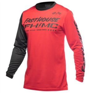 Fasthouse Carbon Method Motocross Jersey Red/Black - Image 1