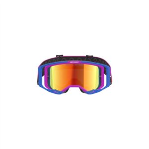 Alpinestars Vision 8 Corp Motocross Goggle UCLA Blue/Purple/Orange - Mirror Red Lens - Image 2