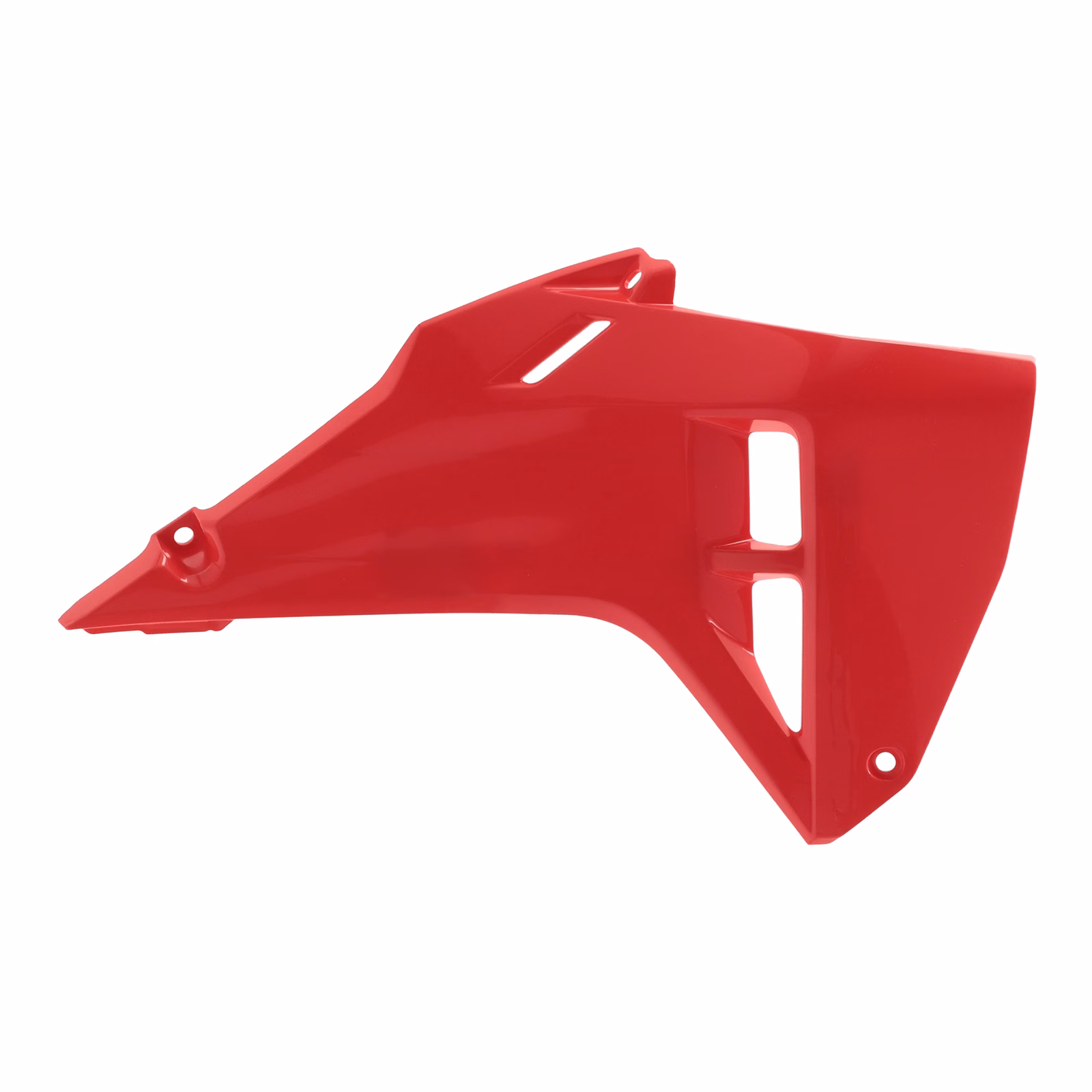 Polisport Radiator Scoops Honda CRF250R/RX / CRF450R/RX '25- Red - Image 1