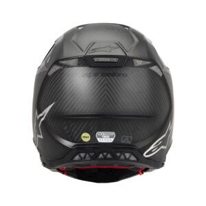 Alpinestars Supertech S-M10 Motocross Helmet Black Carbon Matte/Gloss - Image 5