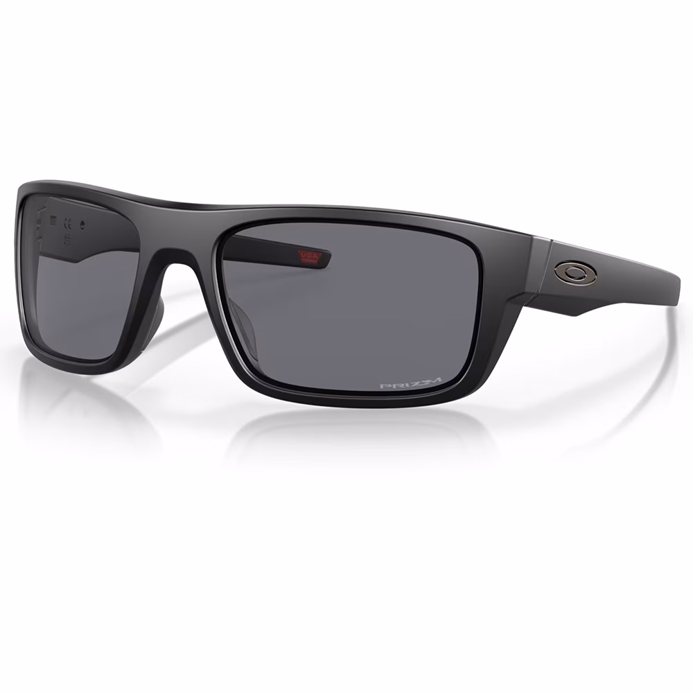 Oakley Drop Point Sunglasses Matte Black w/PRIZM Grey Lens