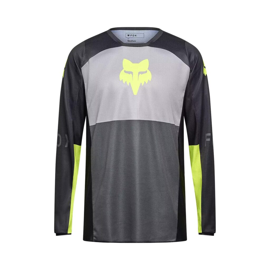 Fox 180 Flow Motocross Jersey Black/Yellow