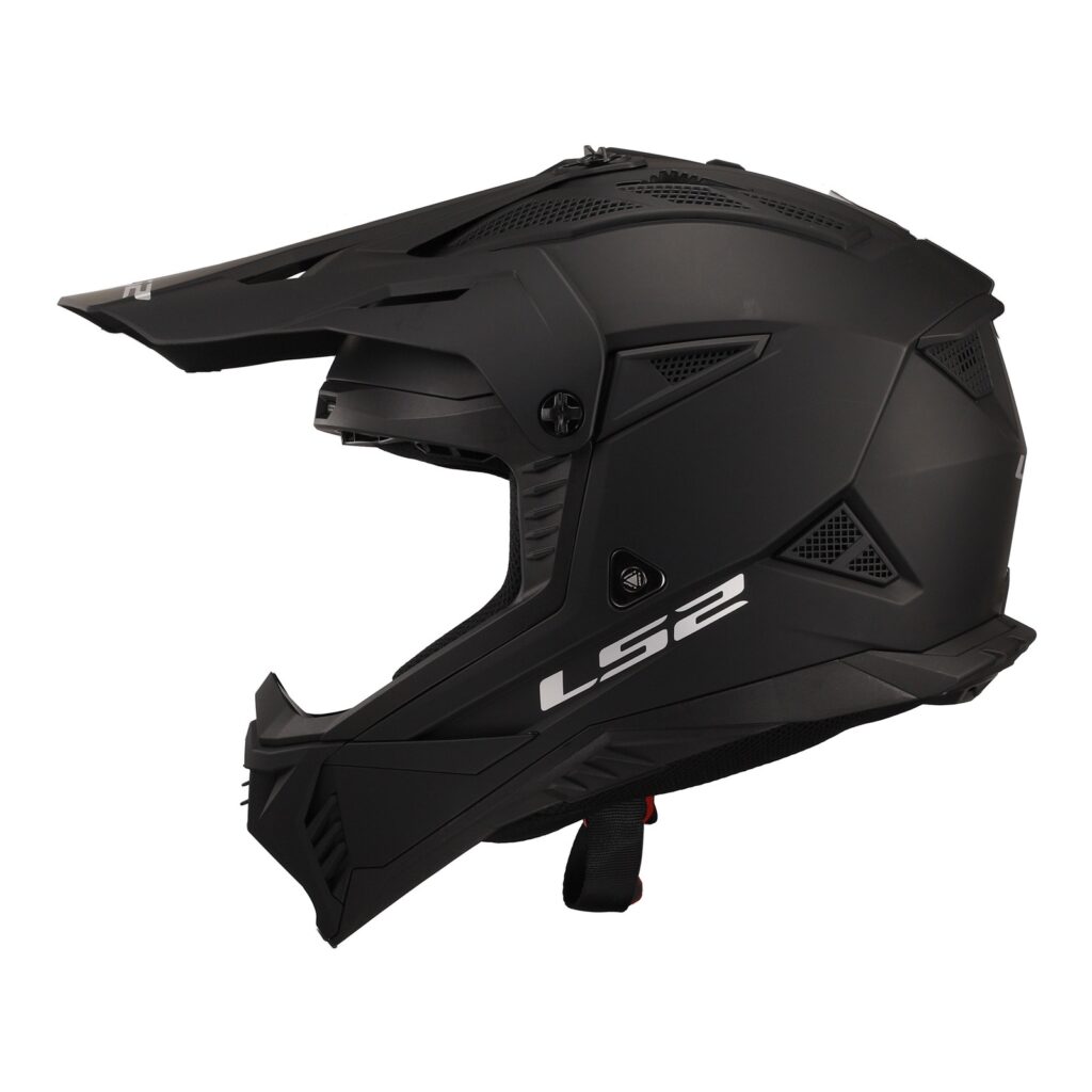 LS2 MX708 Fast II Motocross Helmet Matte Black
