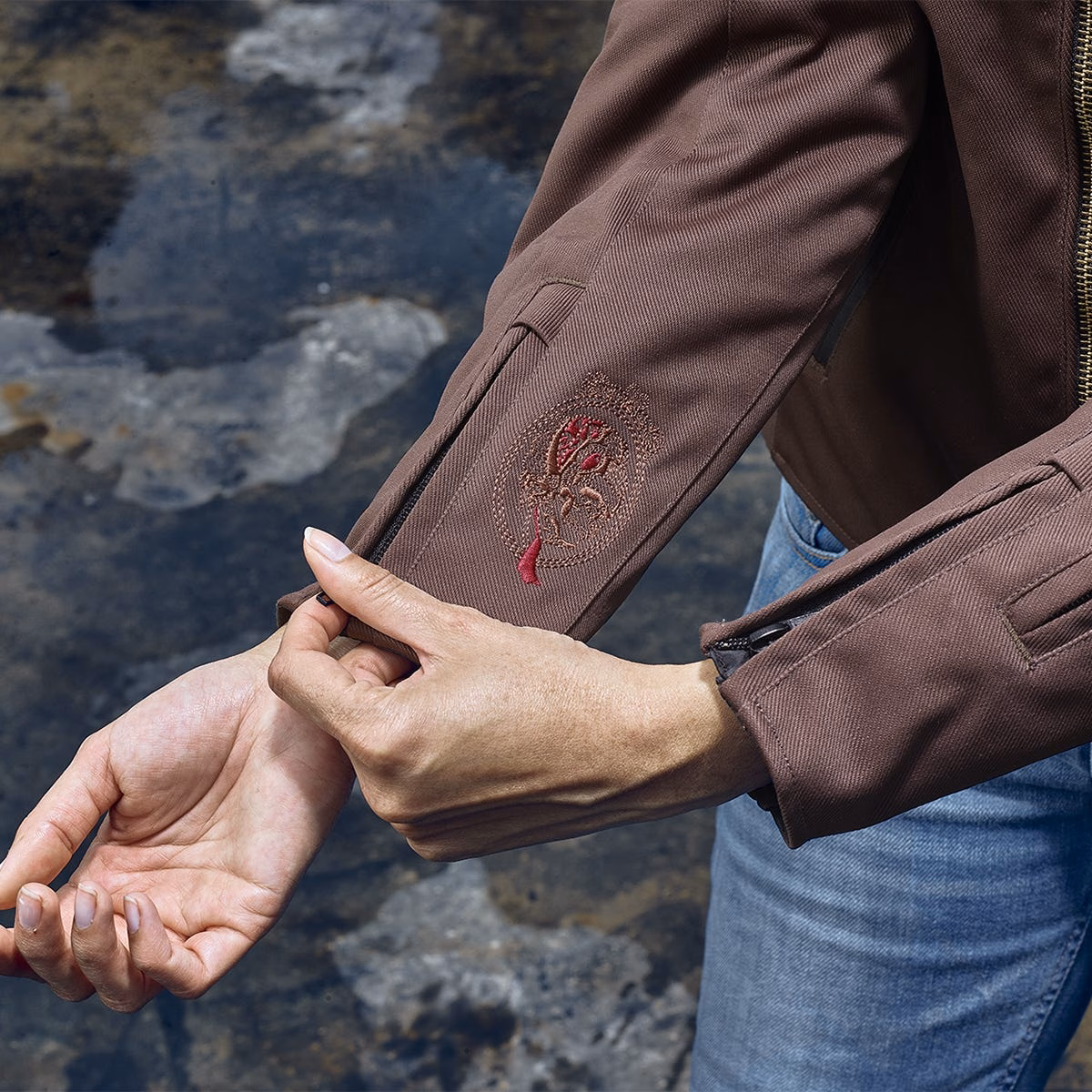 Segura Eternal Road Jacket Ladies Marron - Image 3